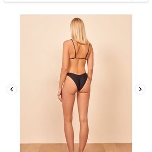 Reformation Matador Bikini Bottom - Black XL